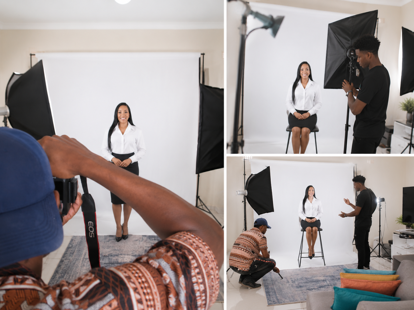 Business portrait portfolio example