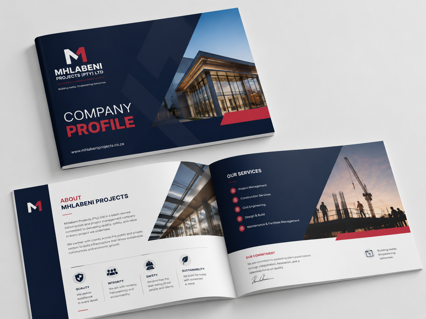 Company profile portfolio example